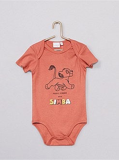 Lote de 2 bodies 'Simba' da 'Disney' - Kiabi