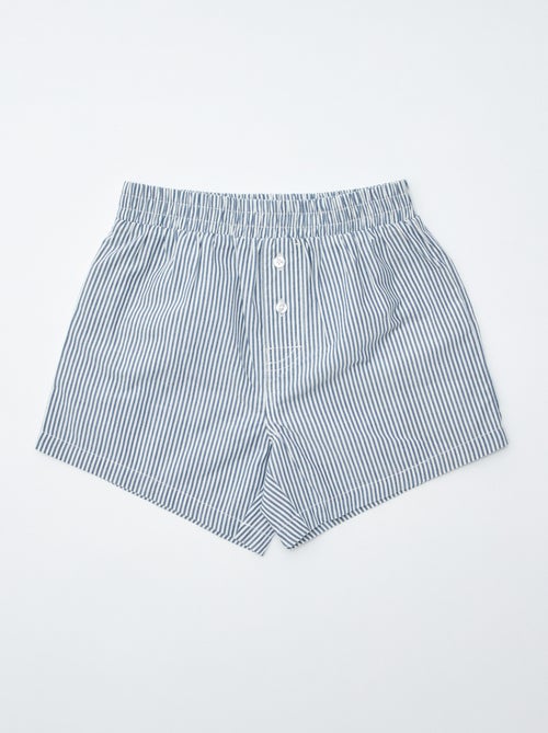 Lote de 2 boxers às riscas - Kiabi