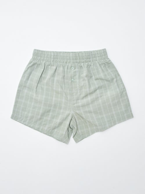 Lote de 2 boxers às riscas - Kiabi