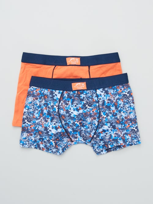 Lote de 2 boxers com estampado de fantasia - Kiabi