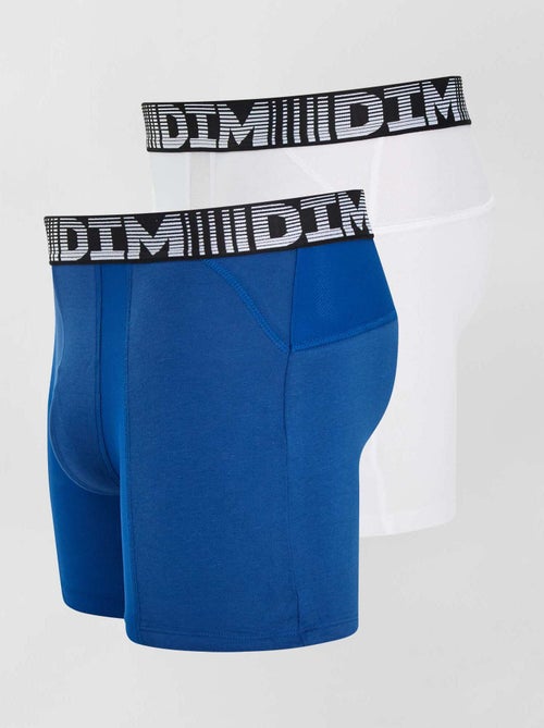 Lote de 2 boxers compridos 3D Flex air 'DIM' - Kiabi
