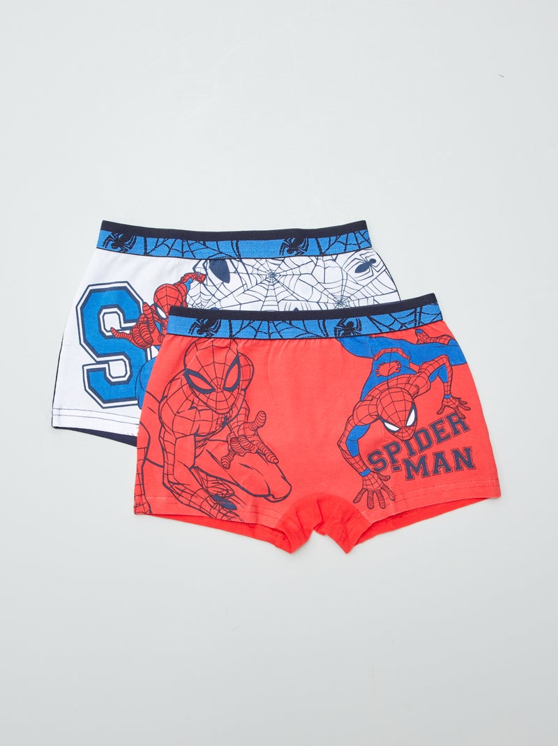 Lote de 2 boxers 'Homem-Aranha' 'Marvel' BRANCO - Kiabi