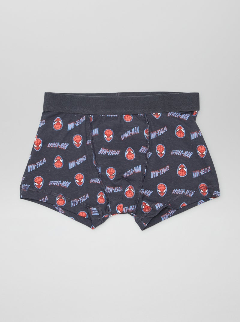 Lote de 2 boxers 'Homem-Aranha' PRETO - Kiabi