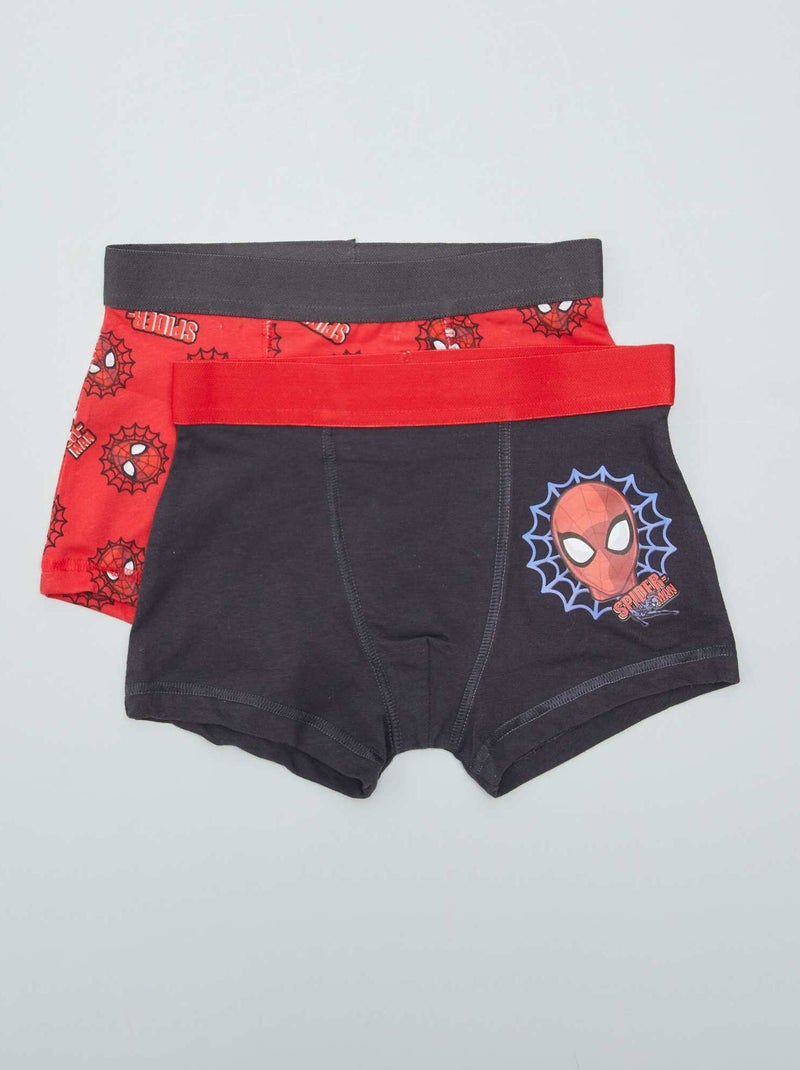 Lote de 2 boxers 'Homem-Aranha' ROXO - Kiabi