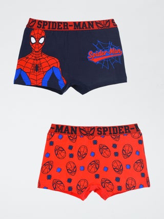 Lote de 2 boxers 'Homem-Aranha'
