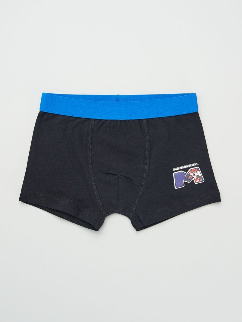 Lote de 2 boxers 'Super Mário' - CINZA - Kiabi - 8.00€