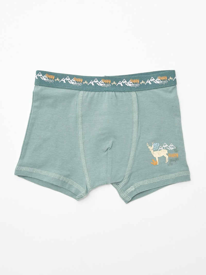 Lote de 2 boxers 'Petit Béguin' Bege - Kiabi