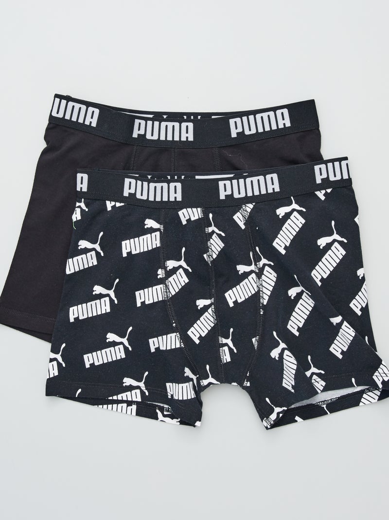 Lote de 2 boxers 'Puma' Preto - Kiabi