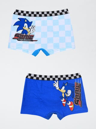 Lote de 2 boxers 'Sonic'