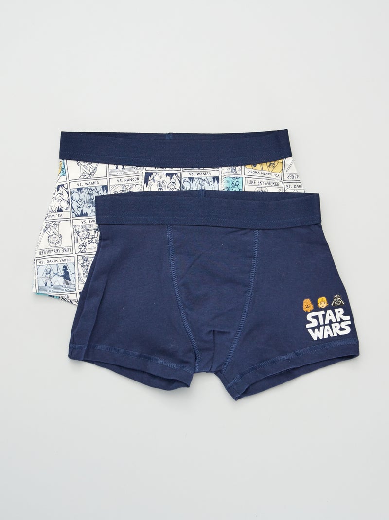 Lote de 2 boxers 'Star Wars' BRANCO - Kiabi