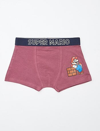 Lote de 2 boxers 'Super Mário'
