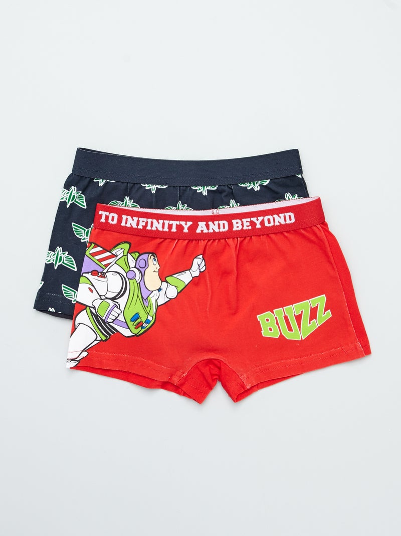 Lote de 2 boxers 'Toy Story' VERMELHO - Kiabi