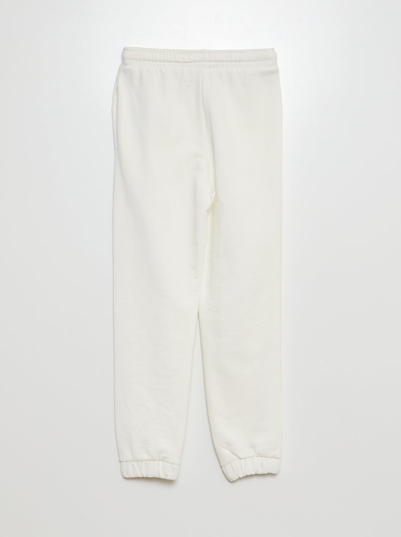 Lote de 2 calças de fato de treino AMARELO - Kiabi