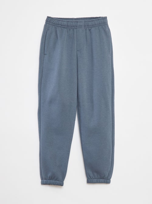 Lote de 2 calças de fato de treino em moletão - Kiabi