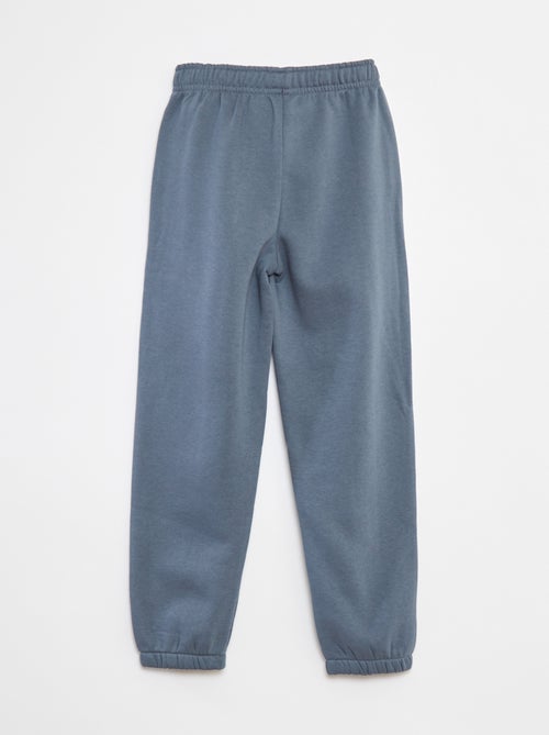 Lote de 2 calças de fato de treino em moletão - Kiabi