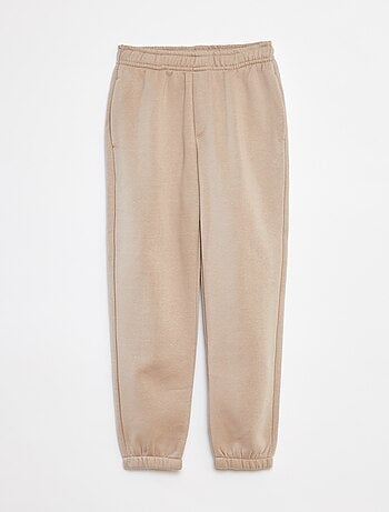 Lote de 2 calças de fato de treino em moletão