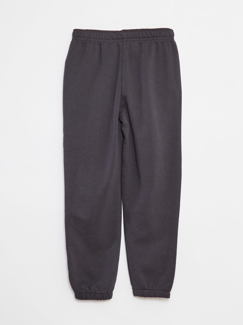 Lote de 2 calças de fato de treino em moletão Cinza - Kiabi