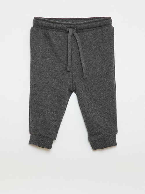 Lote de 2 calças de jogging em french terry - Kiabi