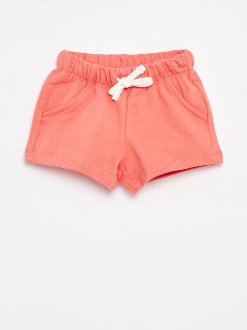 Lote de 2 calções com atilhos - Kiabi