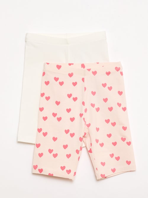 Lote de 2 calções de ciclista - Kiabi