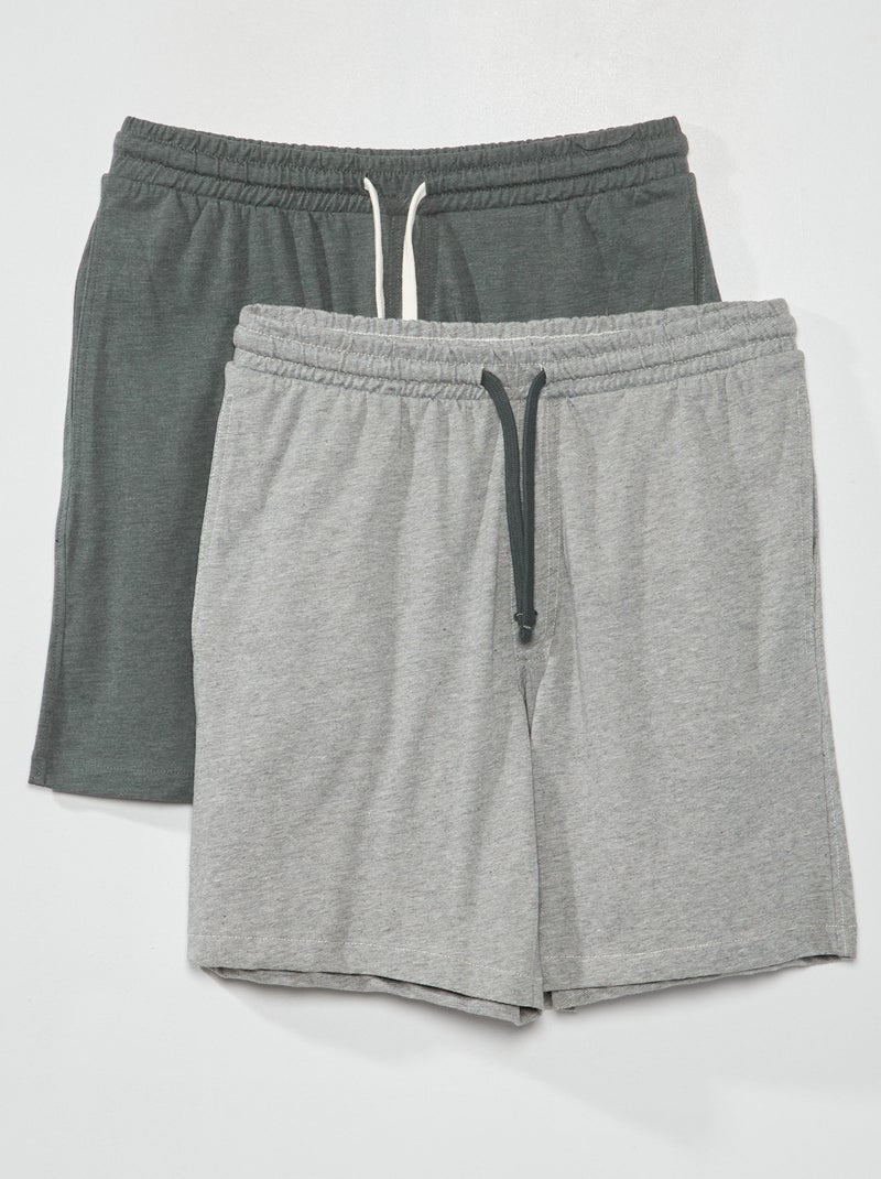 Lote de 2 calções de pijama CAQUI - Kiabi