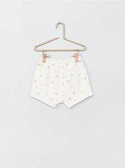 Lote de 2 calções em algodão - Kiabi