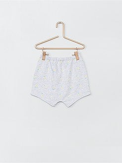 Lote de 2 calções em algodão - Kiabi