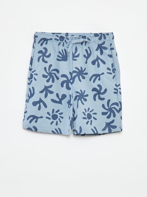 Lote de 2 calções em moletão - Kiabi