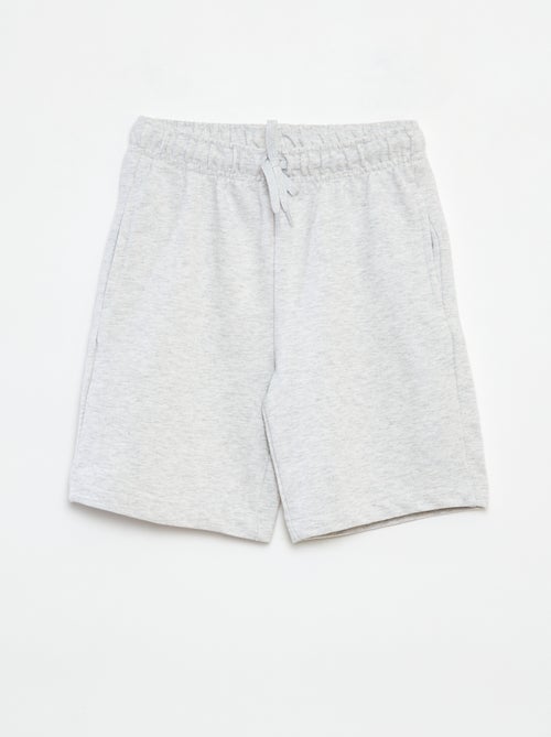 Lote de 2 calções em moletão - Kiabi