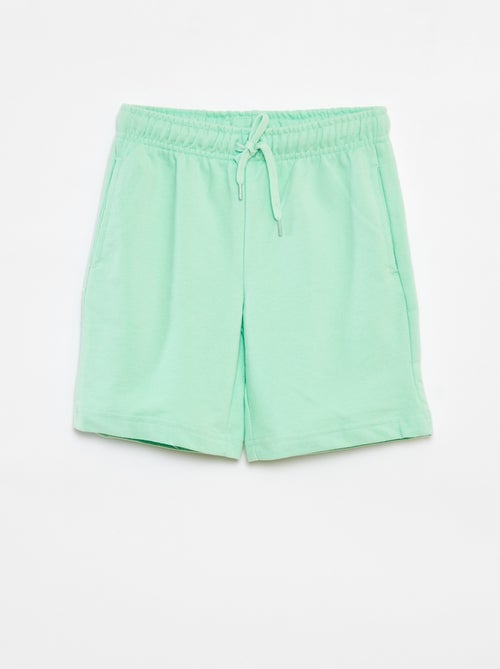 Lote de 2 calções em moletão - Kiabi