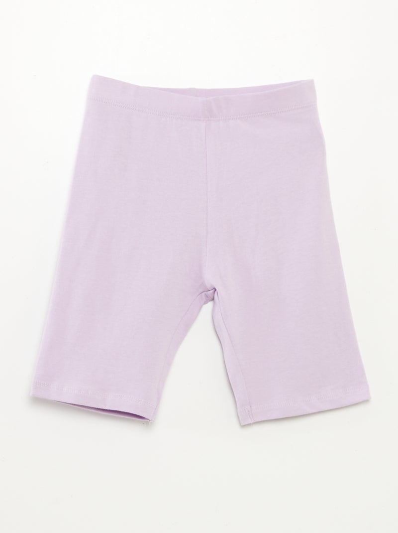 Lote de 2 calções tipo ciclista BRANCO - Kiabi