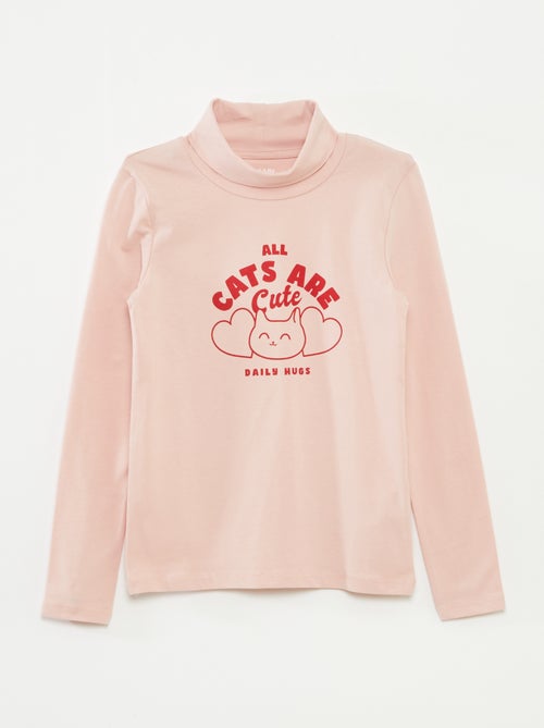 Lote de 2 camisolas finas de gola alta - Kiabi