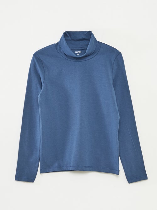 Lote de 2 camisolas finas de gola alta - Kiabi