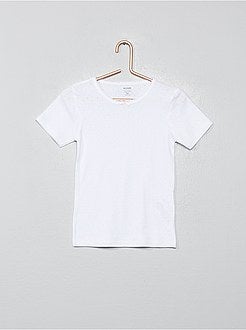 Lote de 2 camisolas interiores em algodão fantasia - Kiabi