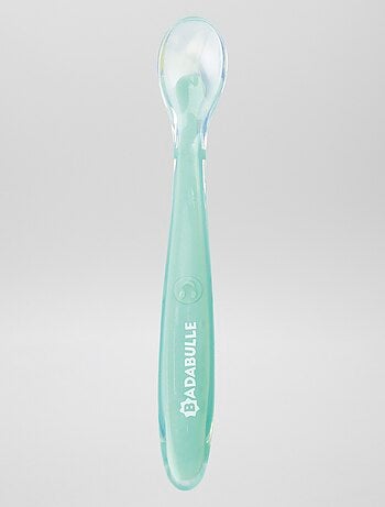 Lote de 2 colheres em silicone 'Badabulle'