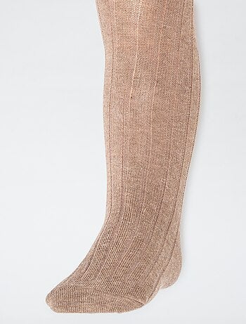 Lote de 2 collants caneladas quentes