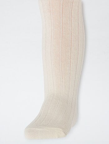 Lote de 2 collants caneladas quentes