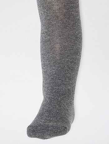 Lote de 2 collants em jersey liso