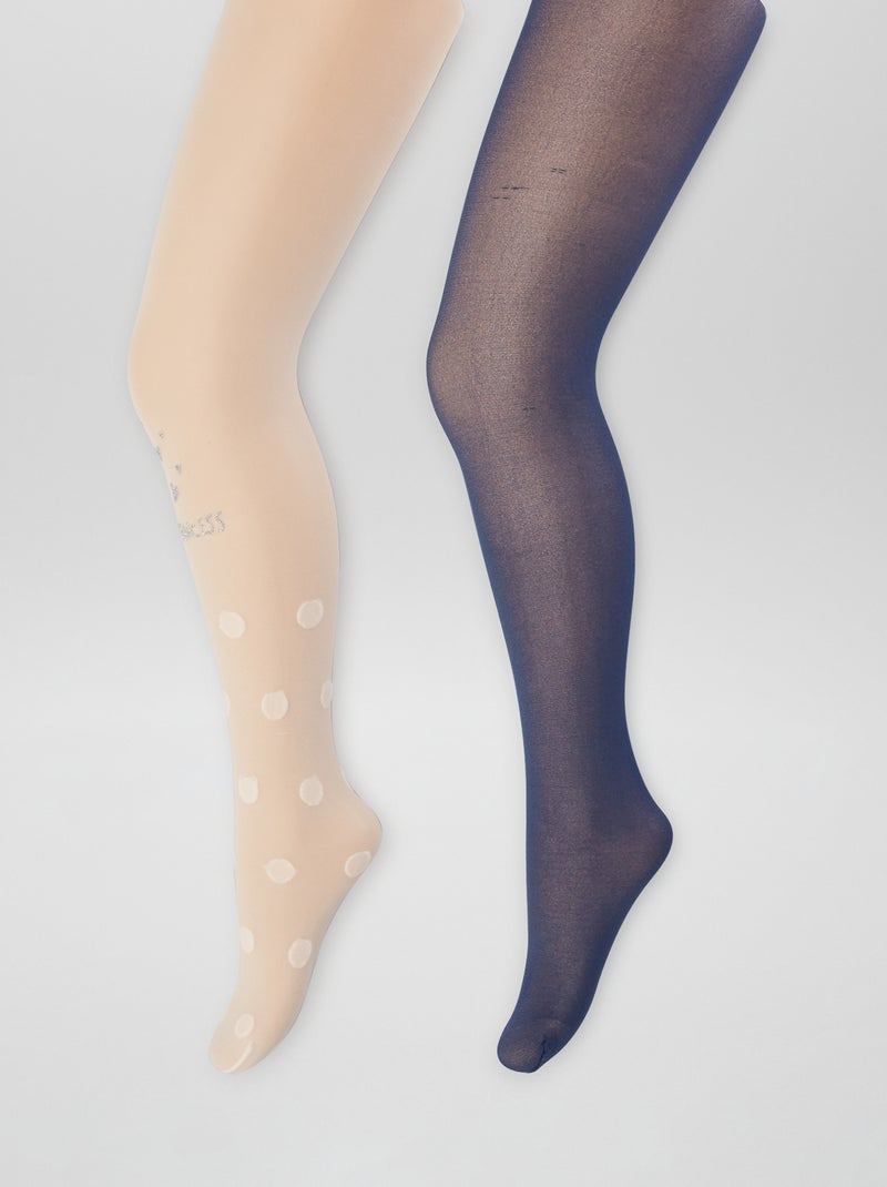Lote de 2 collants fantasia AZUL - Kiabi