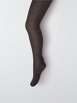 Lote de 2 collants grossos - Kiabi