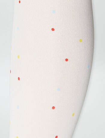 Lote de 2 collants leves fantasia
