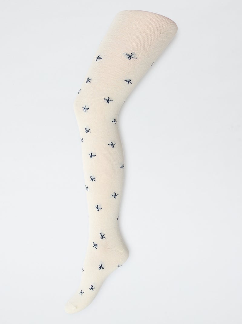 Lote de 2 collants 'nó' Preto - Kiabi