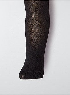 Lote de 2 collants quentes - Kiabi