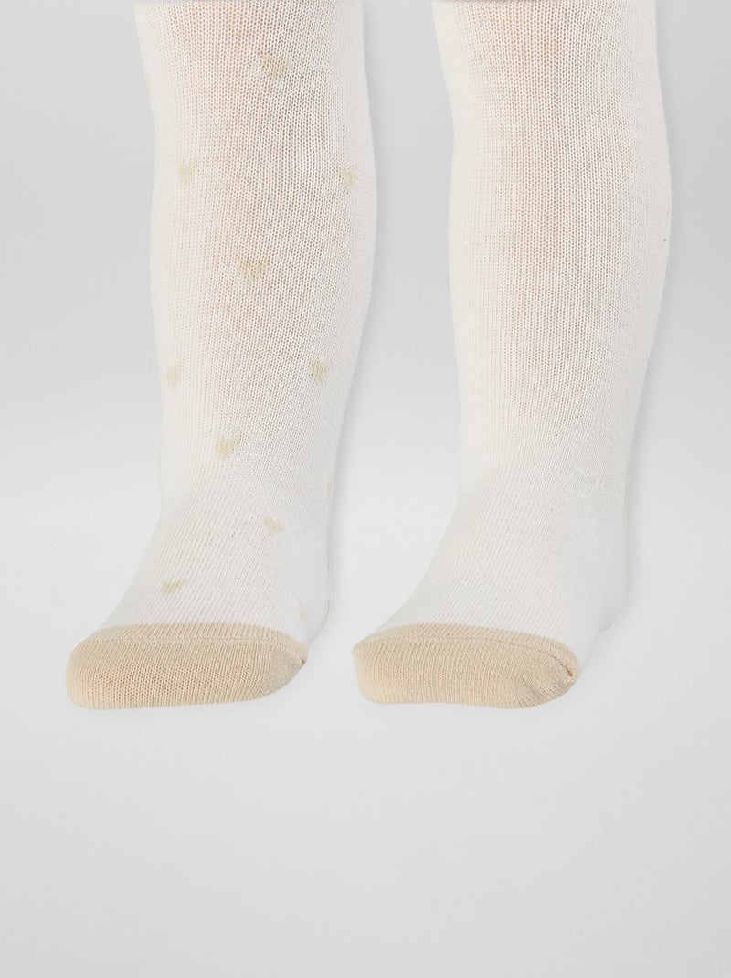 Lote de 2 collants quentes CINZA - Kiabi