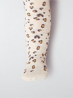 Lote de 2 collants quentes - Kiabi