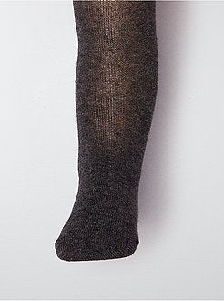 Lote de 2 collants quentes - Kiabi