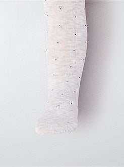 Lote de 2 collants quentes - Kiabi