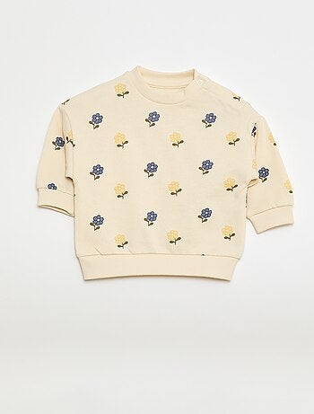 Lote de 2 conjuntos camisola + calças em algodão