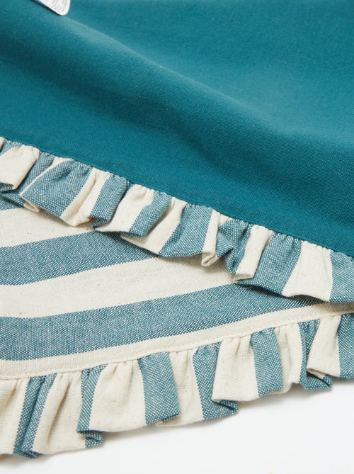 Lote de 2 conjuntos de mesa (32 x 45 cm) com folhos - Kiabi