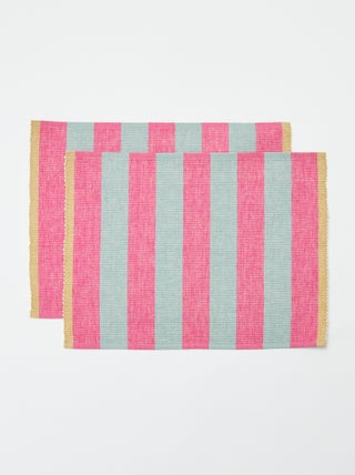 Lote de 2 conjuntos de mesa de fantasia (32 x 45 cm)  - Kiabi Home